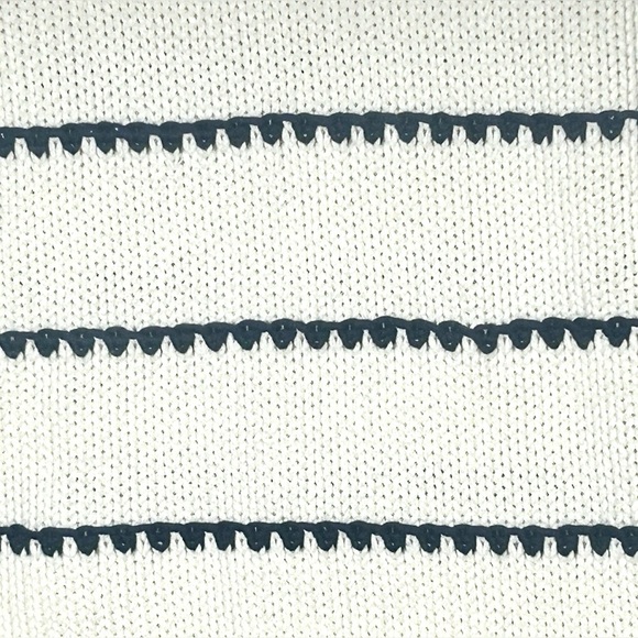 NWT Madewell Textured Cotton Crewneck Sweater in
Stripe, Sizes XXS, XS, & XL - Picture 12 of 16